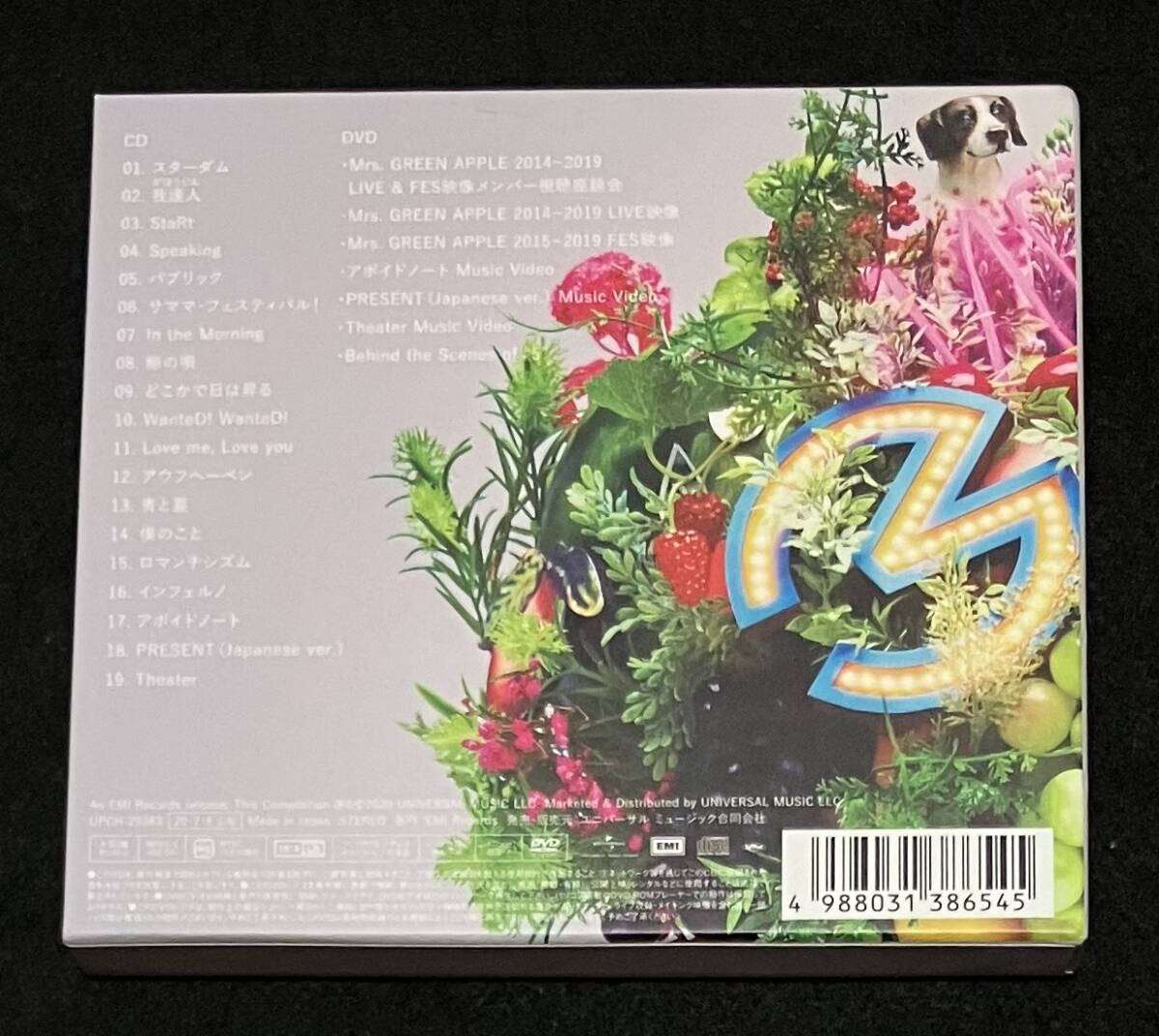 送料無料 Mrs GREEN APPLE アルバム 5（初回盤）CD DVD ミセスグリーン