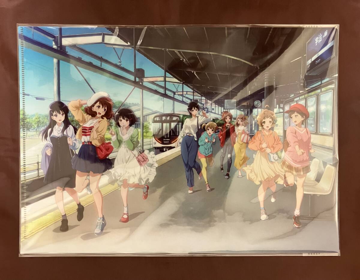 クリアファイル 黄前久美子 中川夏紀 久石奏 高坂麗奈 京阪電車 響け
