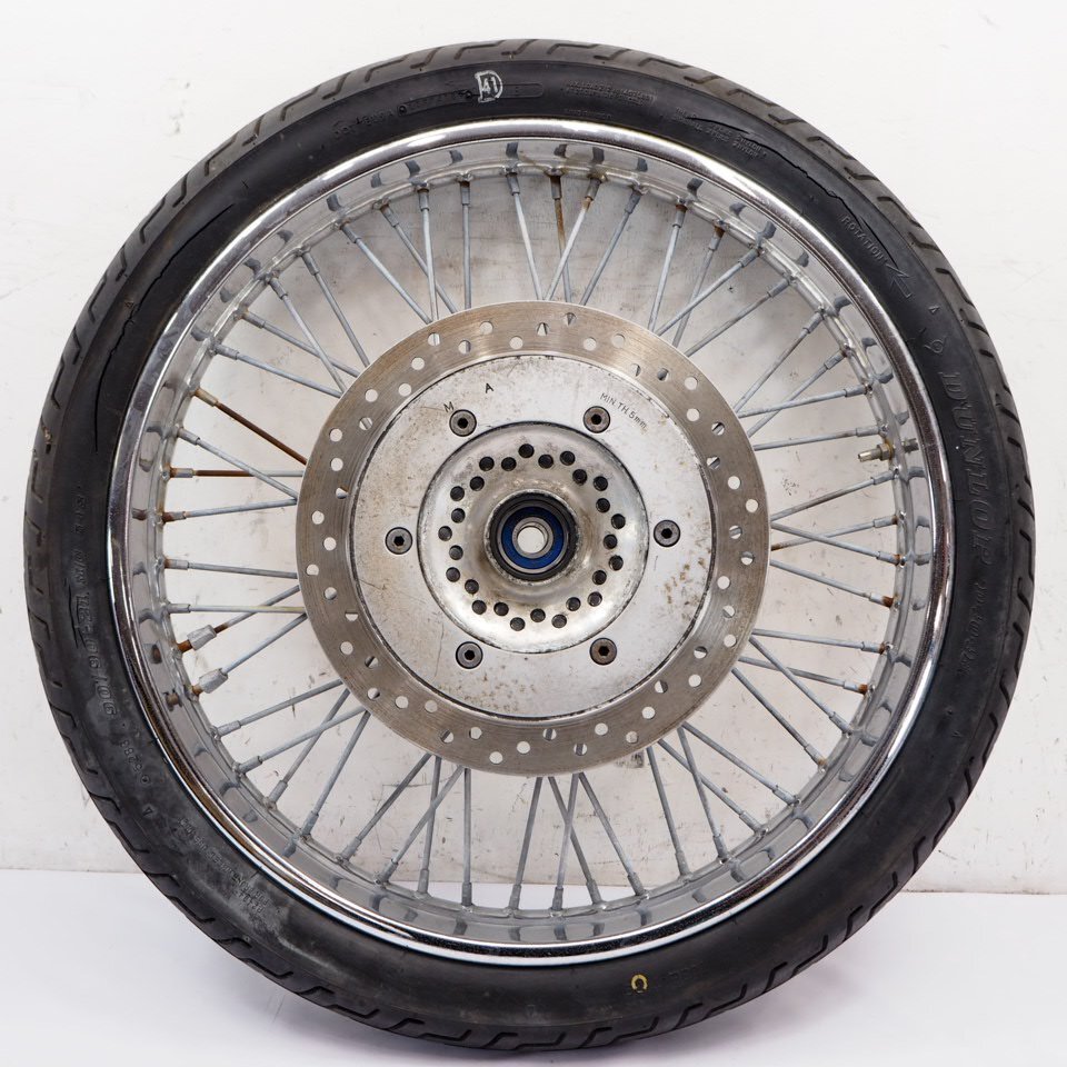 Yahoo!オークション - スティード400 NC26純正フロントホイール前ホイ