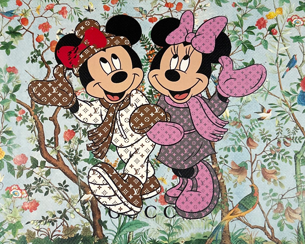 death nyc 世界限定100枚アンディウォーホル ミッキーマウス ヴィトン