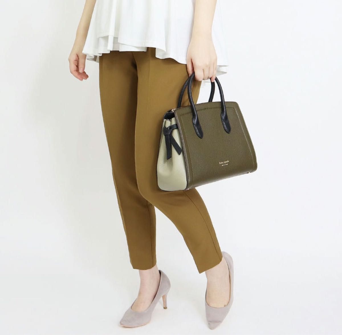 ケイトスペード ハンドバッグ ショルダーバッグ 2WAY ノット カラー