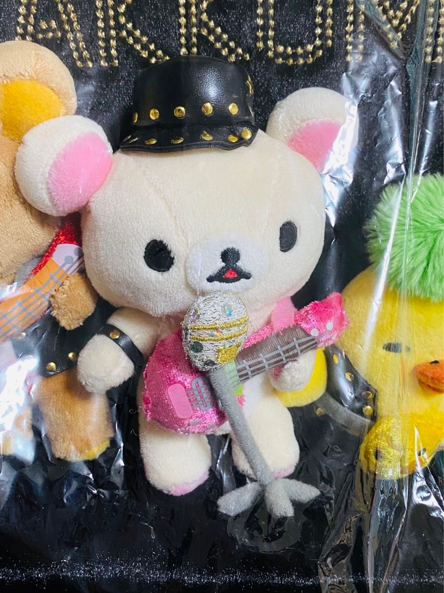 レア リラックマ タワーレコード コラボ ライブステージ 黒 ぬいぐるみ