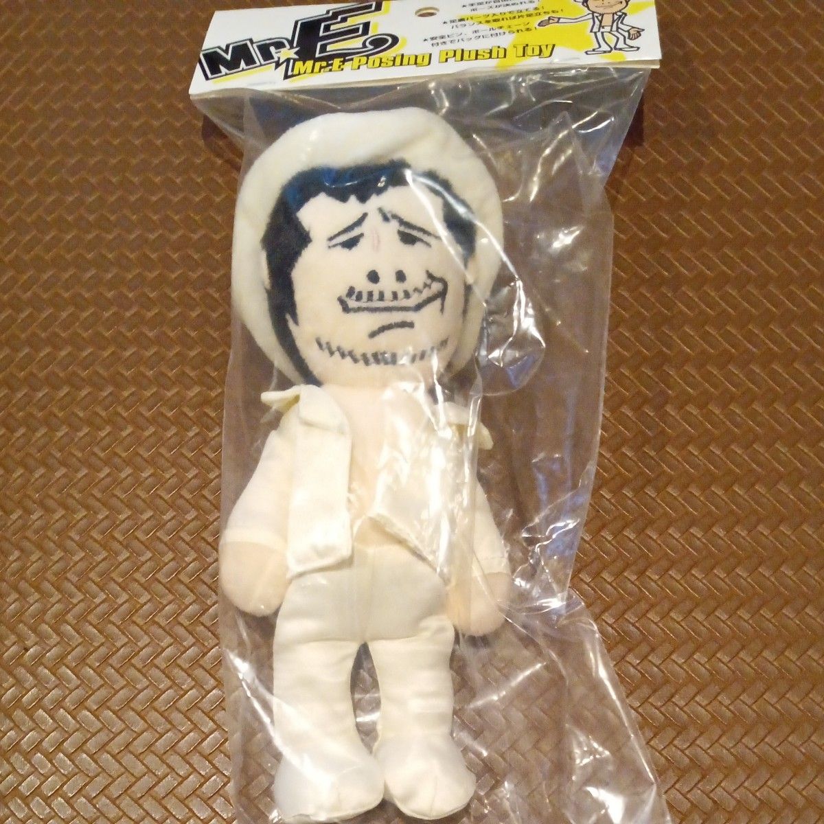 矢沢永吉 ぬいぐるみ Mr E ポージングぬいぐるみII 白スーツ FIGHT ON