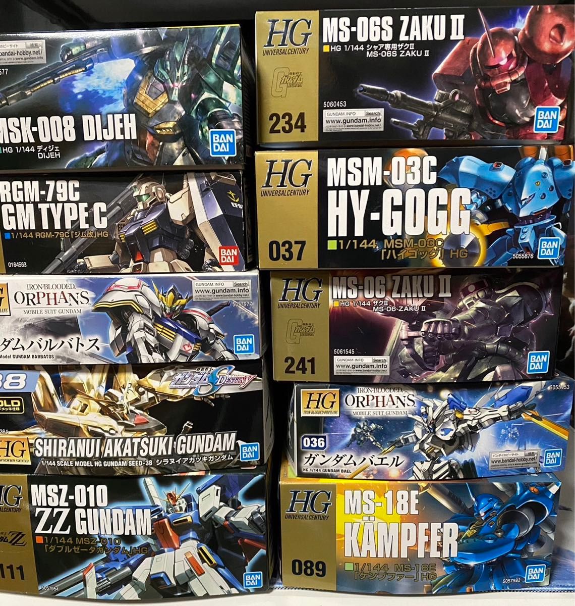 ガンプラ HG 詰め合わせセット｜Yahoo!フリマ（旧PayPayフリマ）