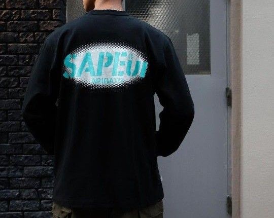 サプール SAPEur新作ロンT XLサイズ nextstop is OSAKA 1点のみ