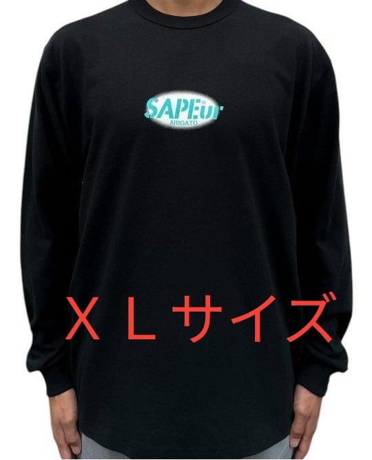 サプール SAPEur新作ロンT XLサイズ nextstop is OSAKA 1点のみ