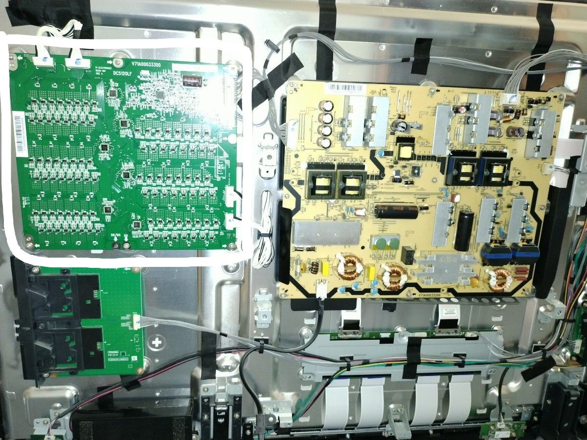 東芝 REGZA 50Z20X LEDコントローラ基板 ジャンク CTRL-3824-V00-0827