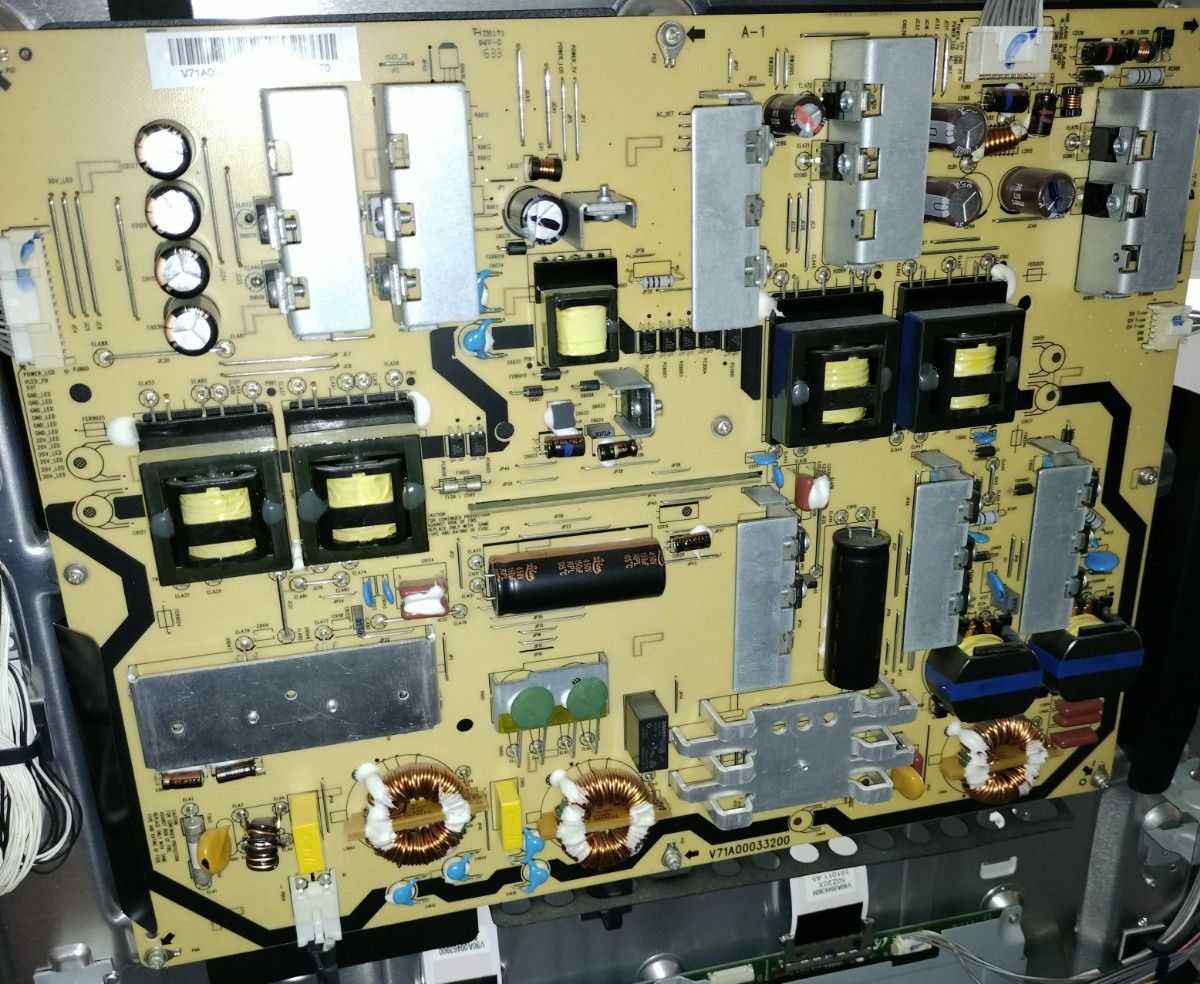 東芝 TOSHIBA REGZA 50Z20X 取り外し品 電源基板 部品 V71A00033200
