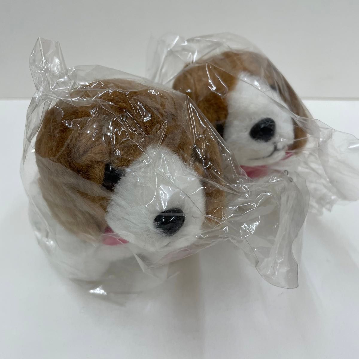 新品 昭和レトロ ぬいぐるみ 6個セット ビーグル×2ハスキー×2 豆柴×1