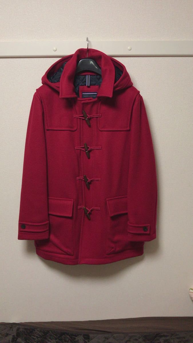 未使用品 トミーヒルフィガー 赤ダッフルコート｜Yahoo!フリマ（旧