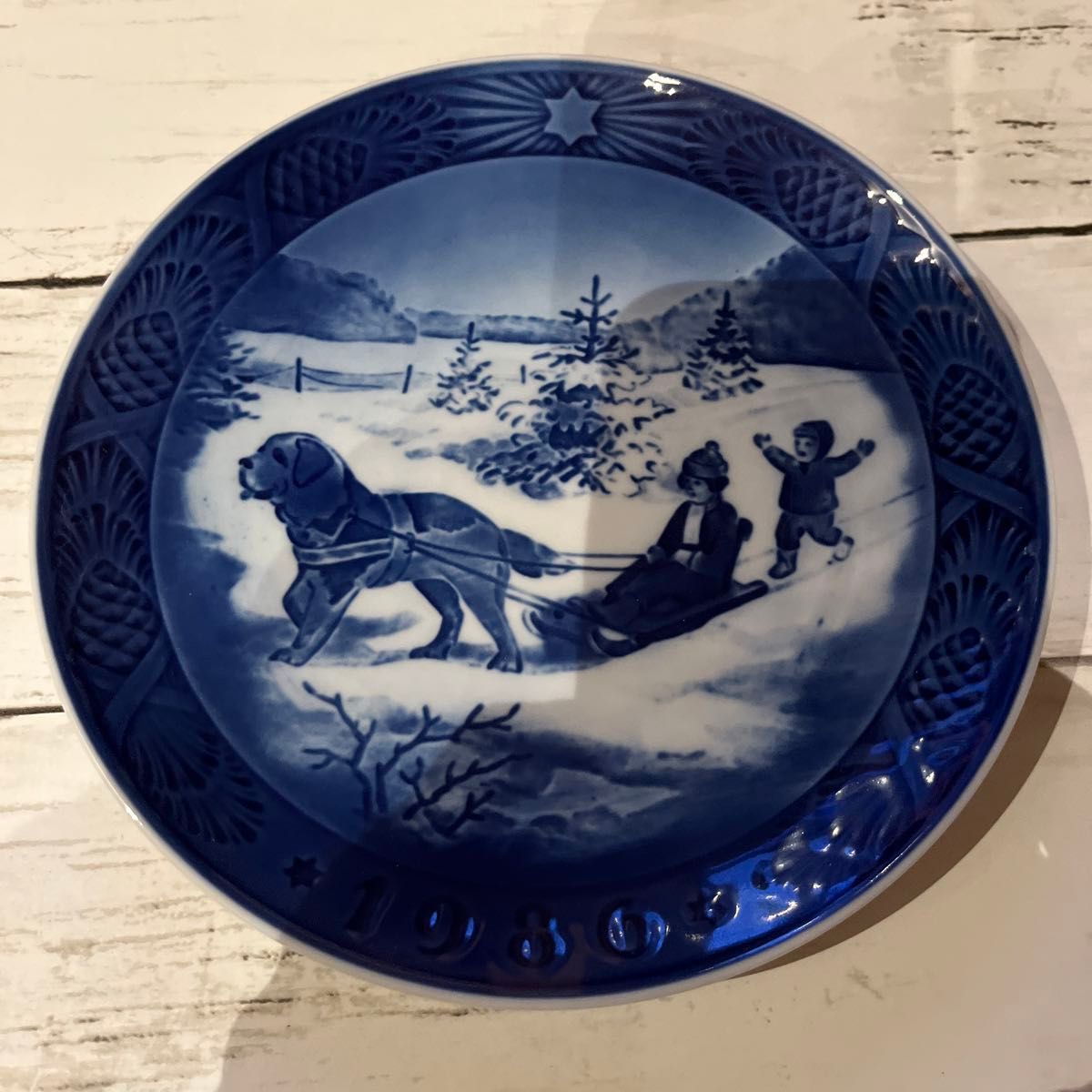 ロイヤルコペンハーゲン イヤープレート1986年｜Yahoo!フリマ（旧