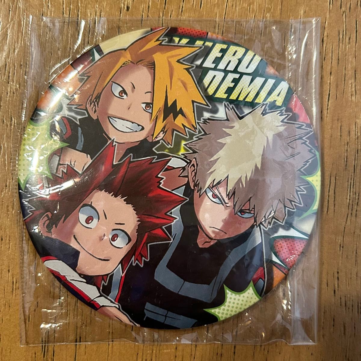 ヒロアカ 浮世絵 浴衣 缶バッジ 爆豪勝己 ヒロアカ 浮世絵 浴衣 缶