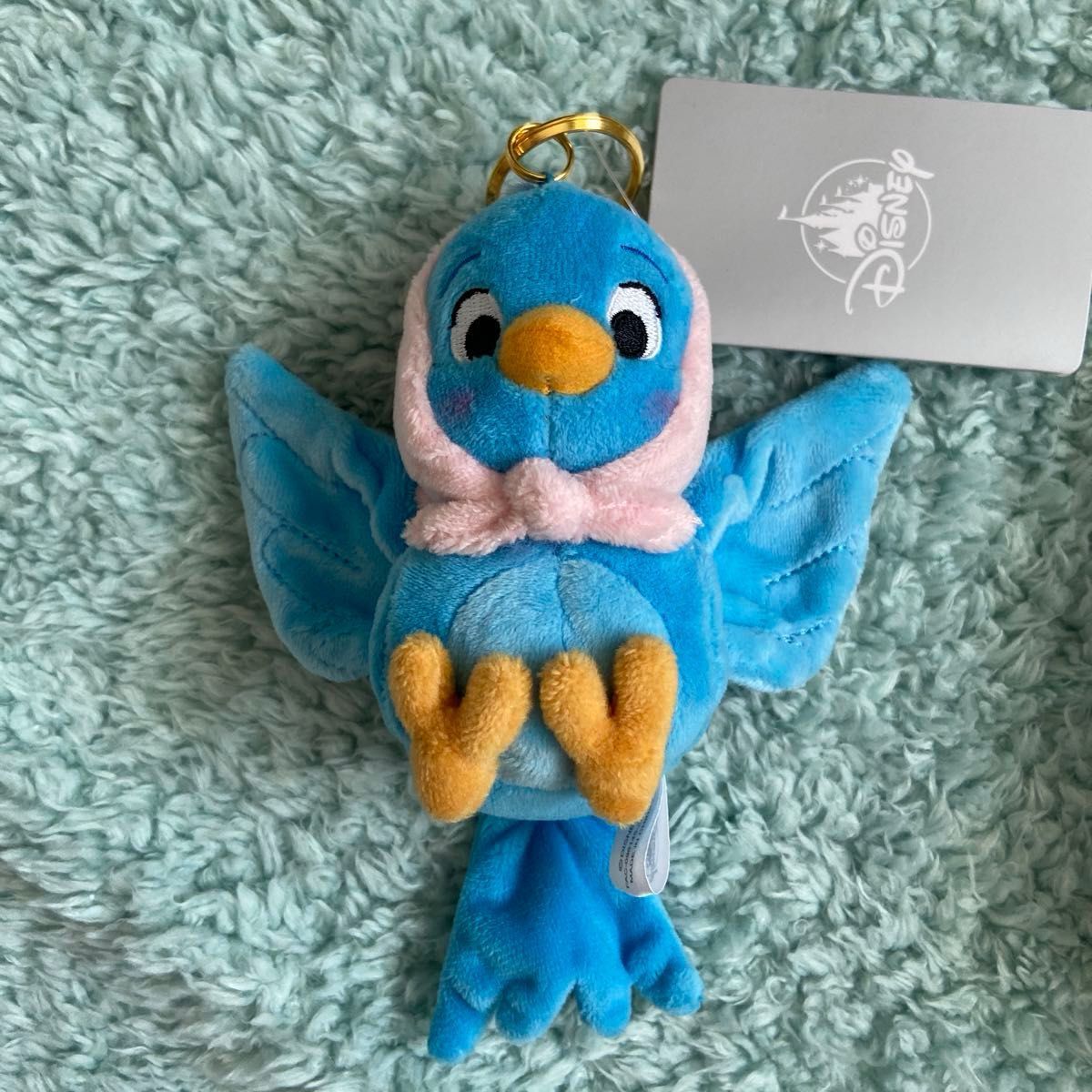 ディズニー シンデレラ 青い鳥 ぬいぐるみキーホルダー・キーチェーン