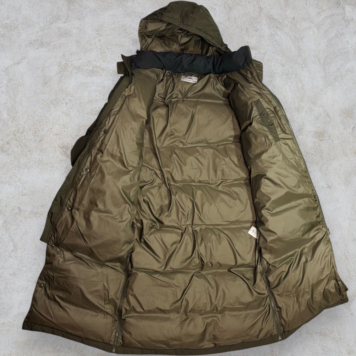 FCRB×NIKE ダウンジャケット ベンチコート カーキ メンズ 2way 防風