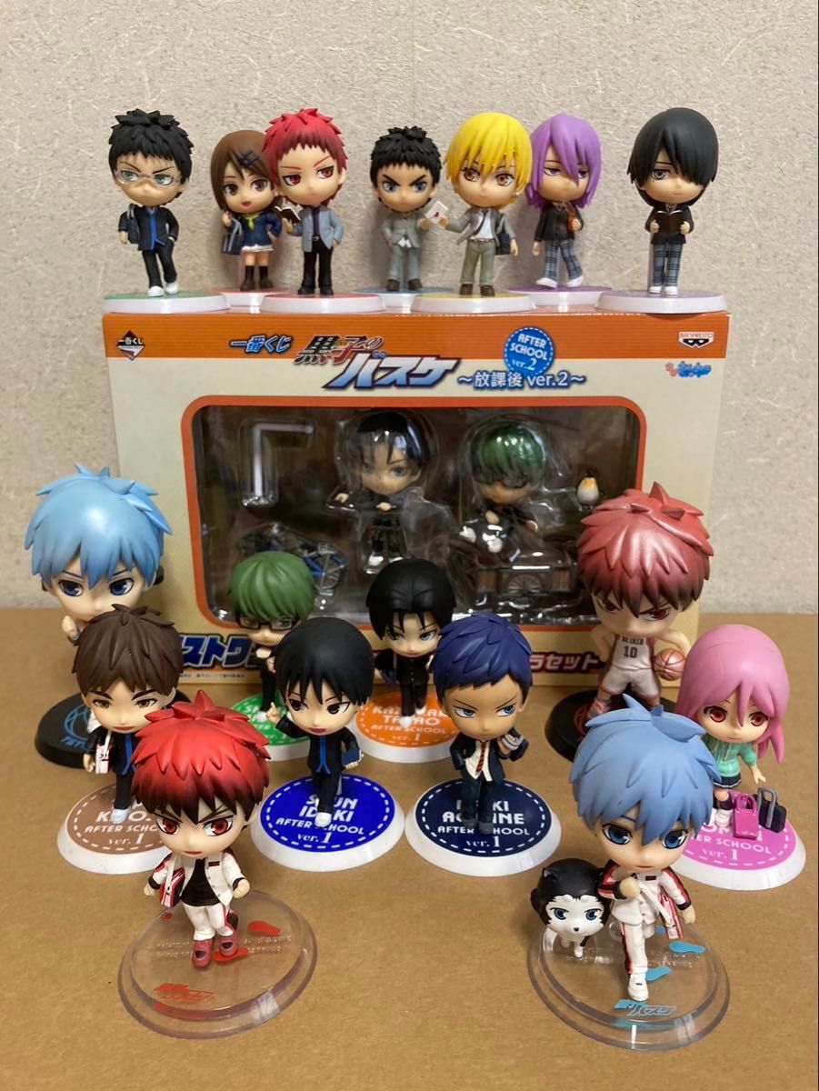 黒子のバスケ 一番くじ ちびきゅんキャラフィギュア ラストワン まとめ