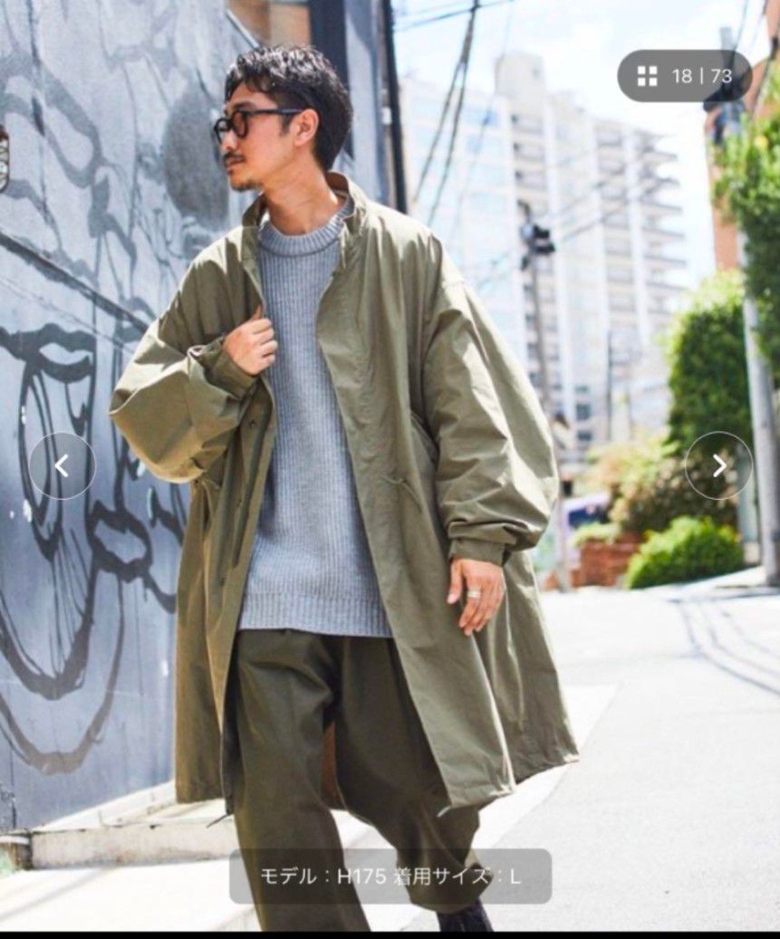 フリークスストア ビッグシルエット M-65 ライナーセットモッズコート