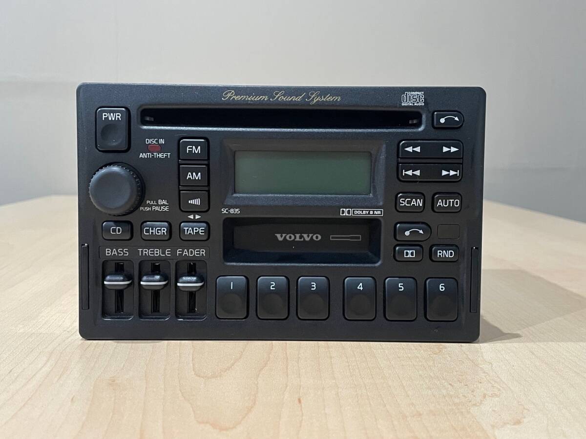 ボルボ850 純正 CDラジカセ VOLVO 850 純正オーディオ 96年式 1995
