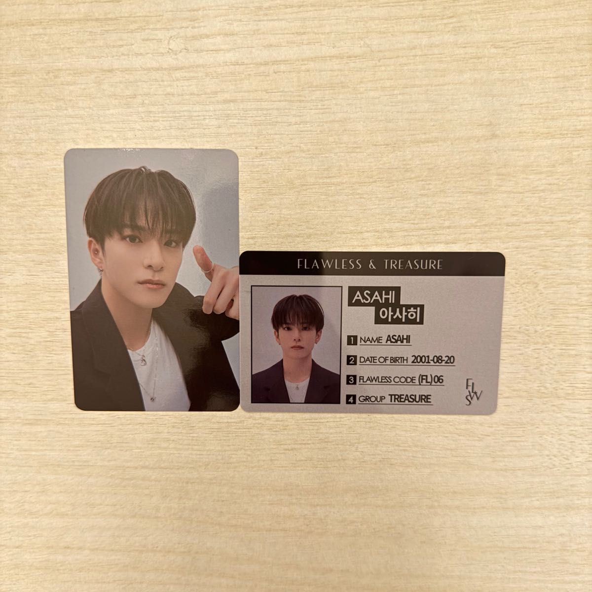 TREASURE FLAWLESS フローレス アサヒ トレカ｜Yahoo!フリマ（旧PayPay