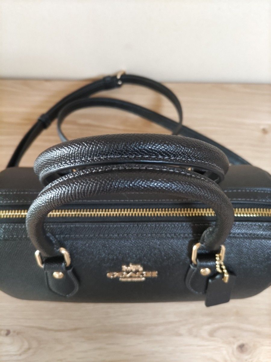 コーチ ローアン サッチェル バッグ 黒｜Yahoo!フリマ（旧PayPayフリマ）