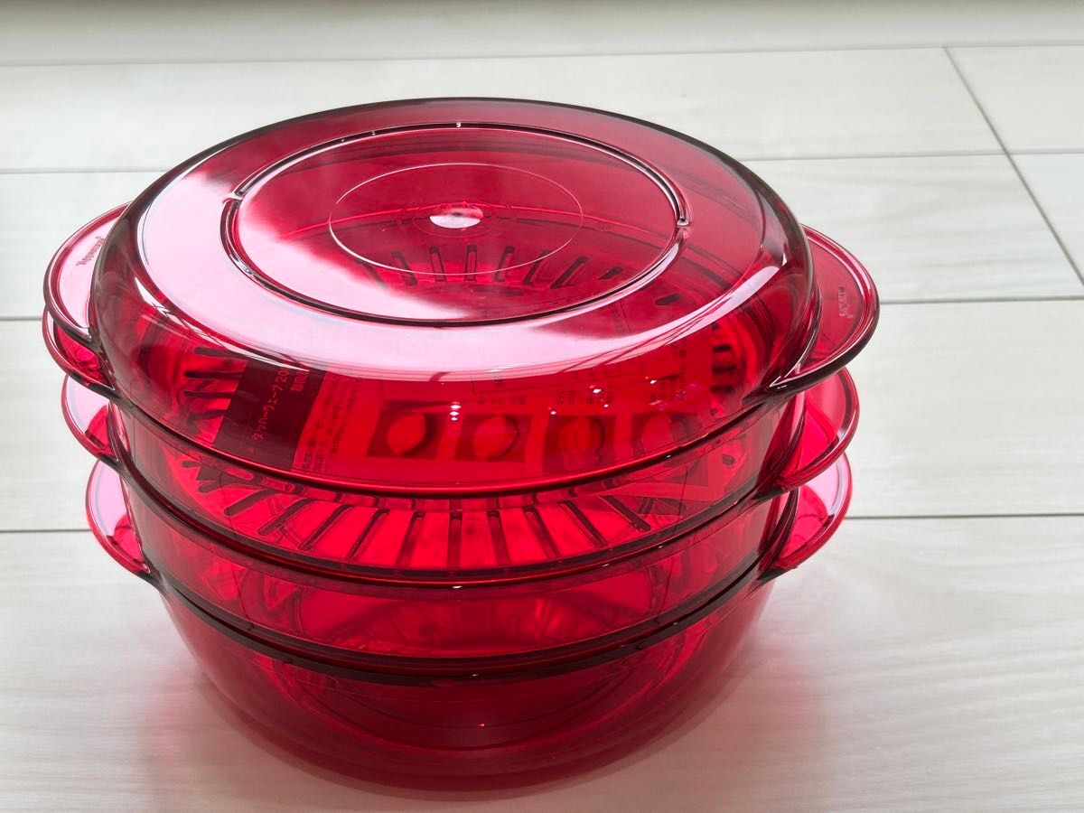 タッパーウェア タッパーウェーブ2000 スタッククッカー 大｜Yahoo