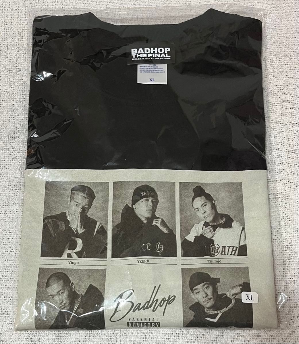 BADHOP THE FINAL オフィシャルグッズ Tシャツ XL ブラック 黒 Last
