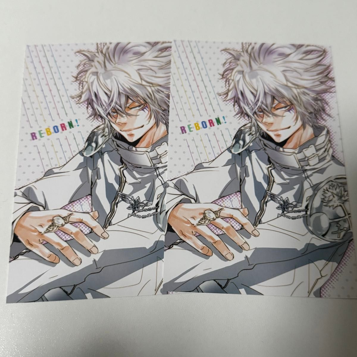 家庭教師ヒットマンREBORN 文庫版 特典 ポストカード 白蘭｜Yahoo