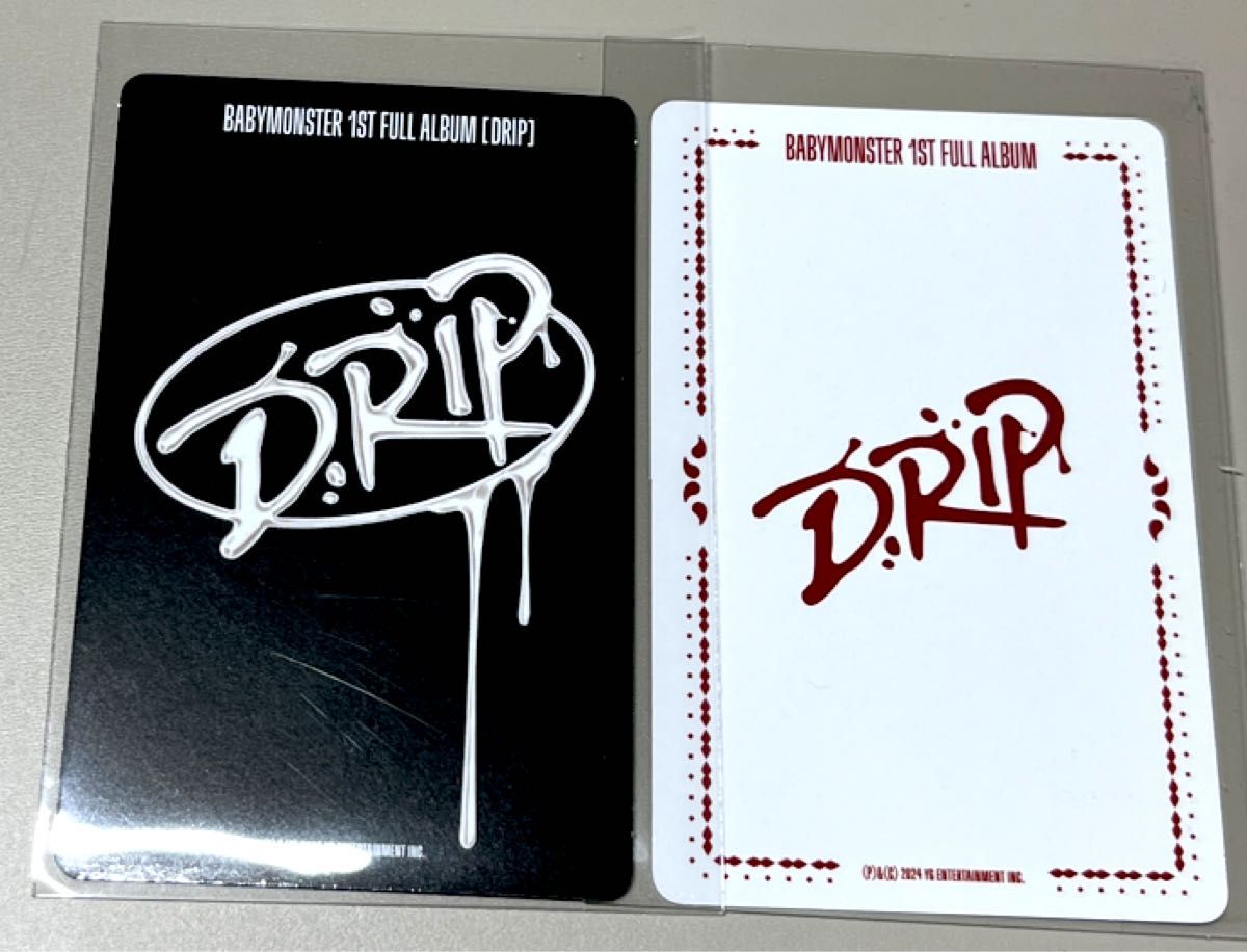 ルカ DRIP バンダナverトレカ2枚セット BABYMONSTERベビモン フォト