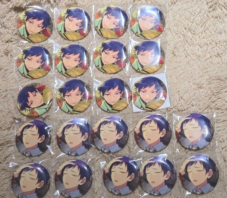 伏見弓弦 イベコレ 缶バッジ extra 夢ノ咲卒業ライブ idol 24点 あん