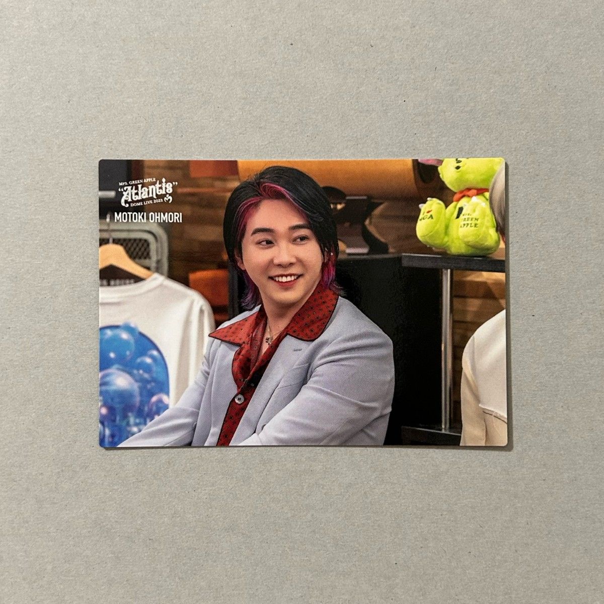 Mrs GREEN APPLE Atlantis 大森元貴 004番 4番 フォトカード ミセス