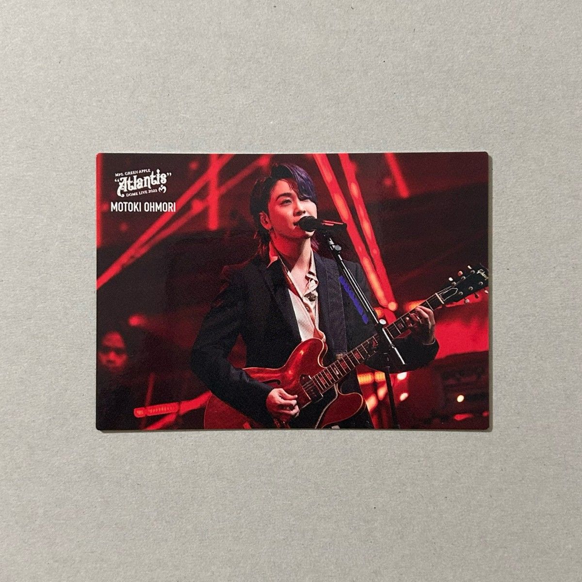 Mrs GREEN APPLE Atlantis 大森元貴 017番 17番 フォトカード ミセス