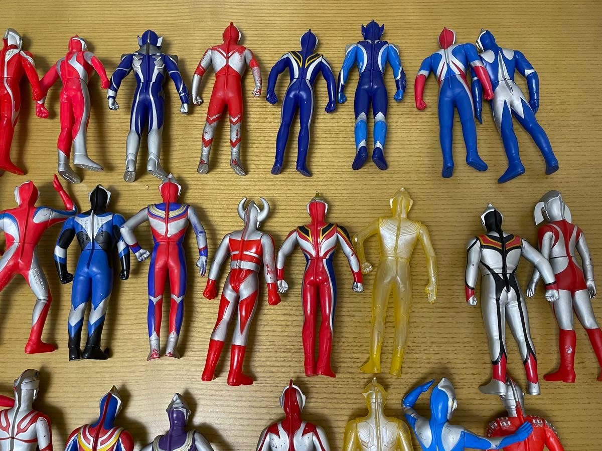 ウルトラマン ソフビ 大量 まとめ売り 円谷プロ バンダイ セット 42個