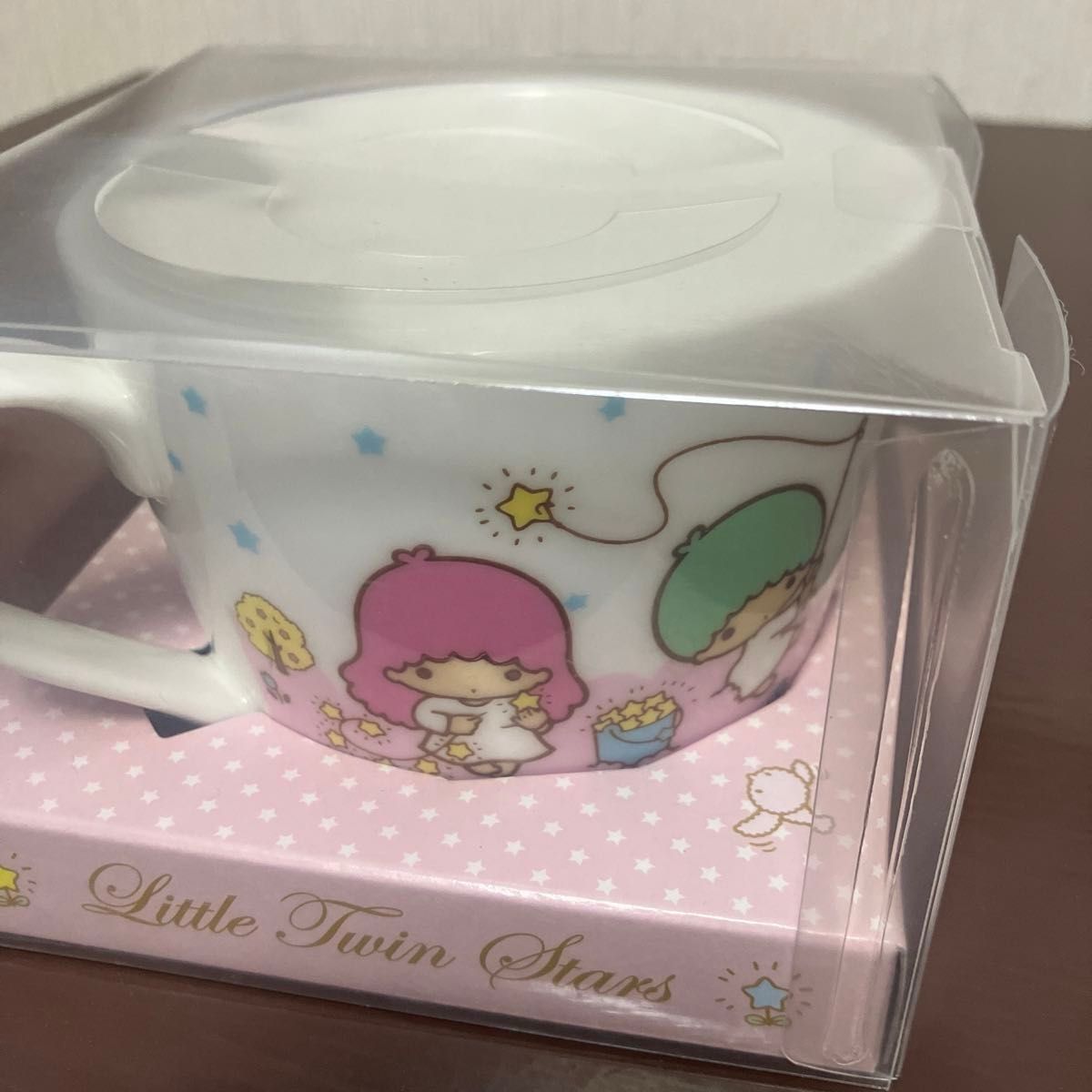 サンリオ リトルツインスターズ キキララ マグカップ 陶器 2010 当時物