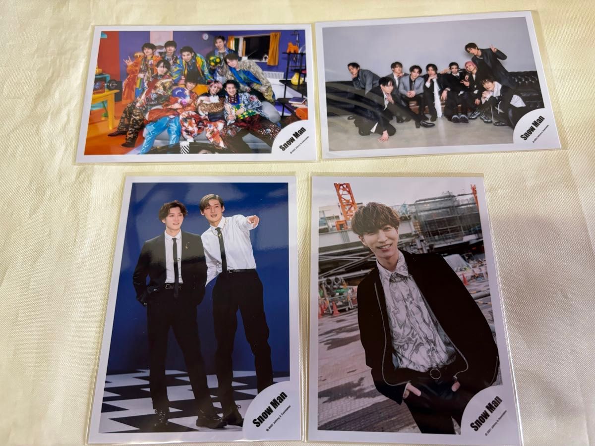SnowMan LIVE TOUR 2021 Mania 初回盤 Blu-ray 写真 4枚付き 目黒