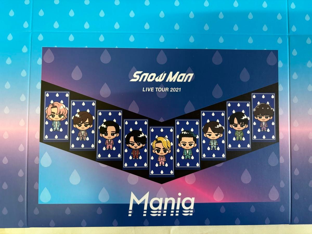 SnowMan LIVE TOUR 2021 Mania 初回盤 Blu-ray 写真 4枚付き 目黒