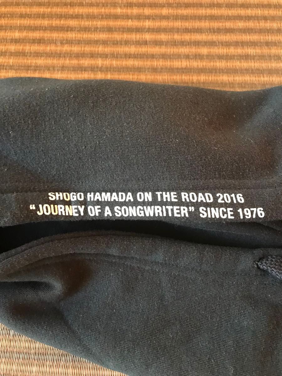 浜田省吾 ON THE ROAD2016 ツアーグッズ ジップパーカー サイズXL