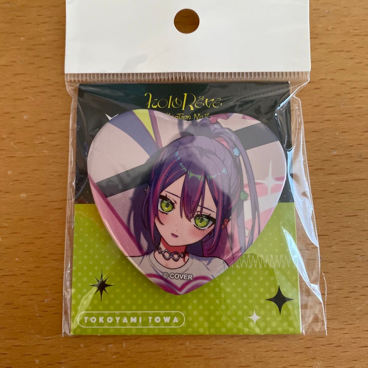 ホロレーヴ no 2 常闇トワ HMVハート型缶バッジ ホロライブ｜Yahoo