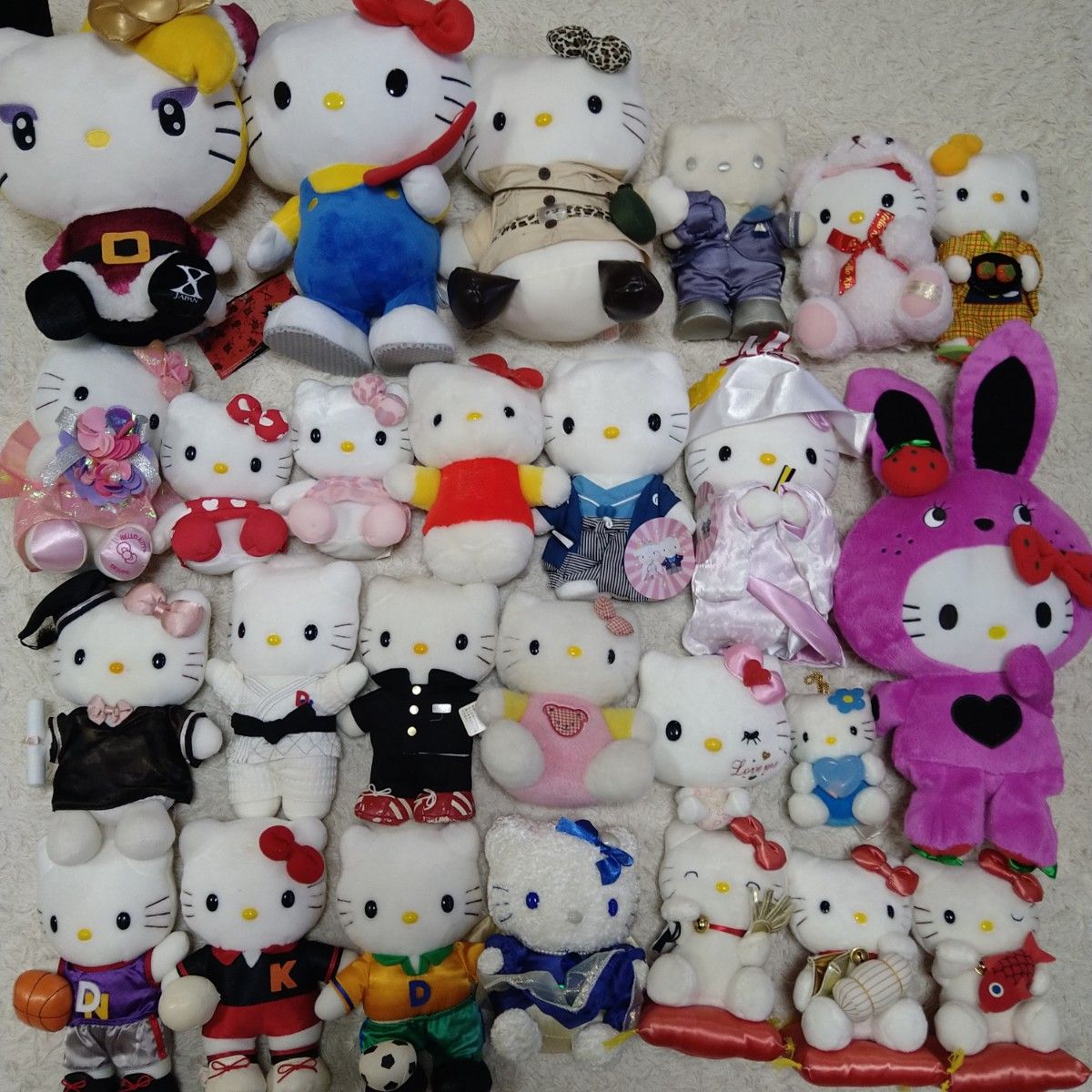 サンリオ ハローキティ レトロぬいぐるみまとめ売り｜Yahoo!フリマ（旧