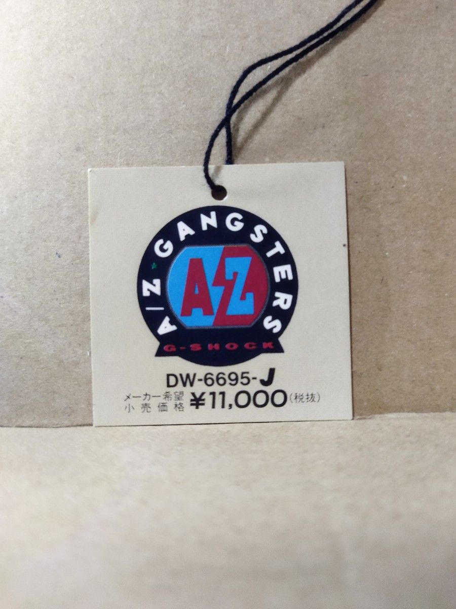 CASIO G-SHOCK DW-6695-J A/Z GANGSTERS 元箱 タグ有り 正常動作品