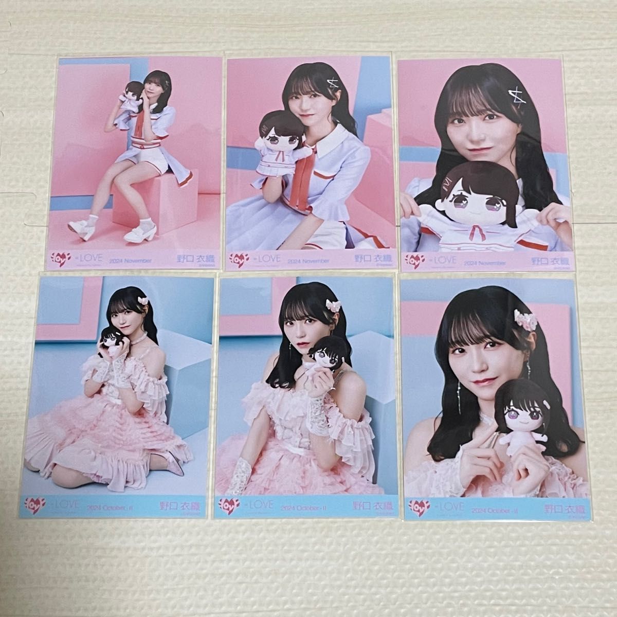 イコラブ 野口衣織 生写真 コンプ まとめ売り モーリーファンタジー