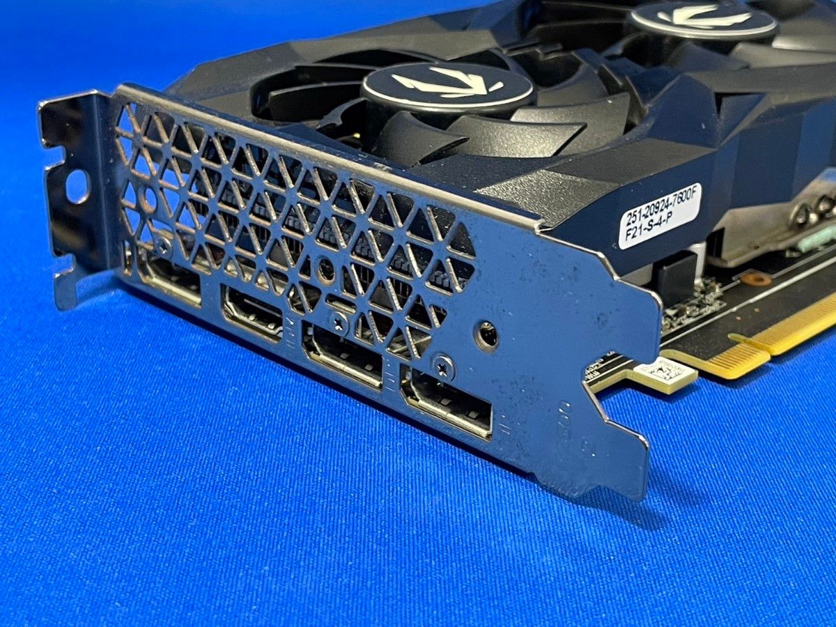 動作確認済 良品 ZOTAC GAMING GeForce GTX 1660 SUPER Twin Fan