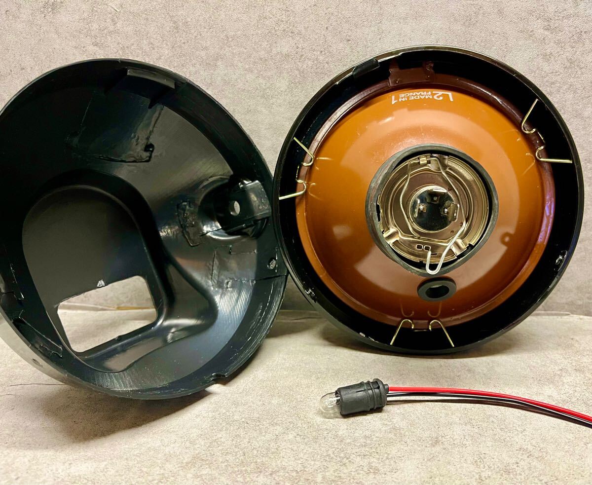 Yahoo!オークション - 当時物 希少 CIBIE シビエ 凹み ヘッドライト/ C