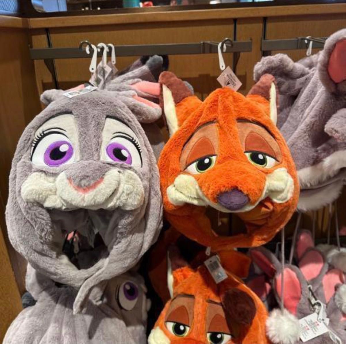 即日発送 ディズニー ズートピア ニック ジュディ ファンキャップ 帽子