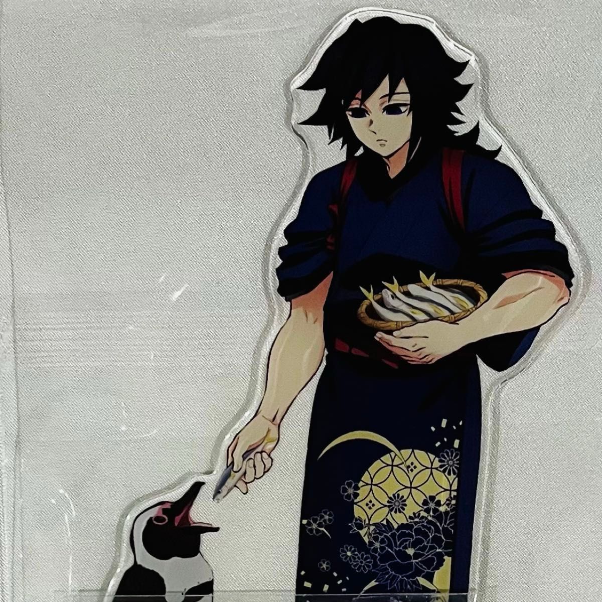 鬼滅の刃 冨岡 義勇 BIG アクリルスタンド ビッグ 動物稽古ver 東武