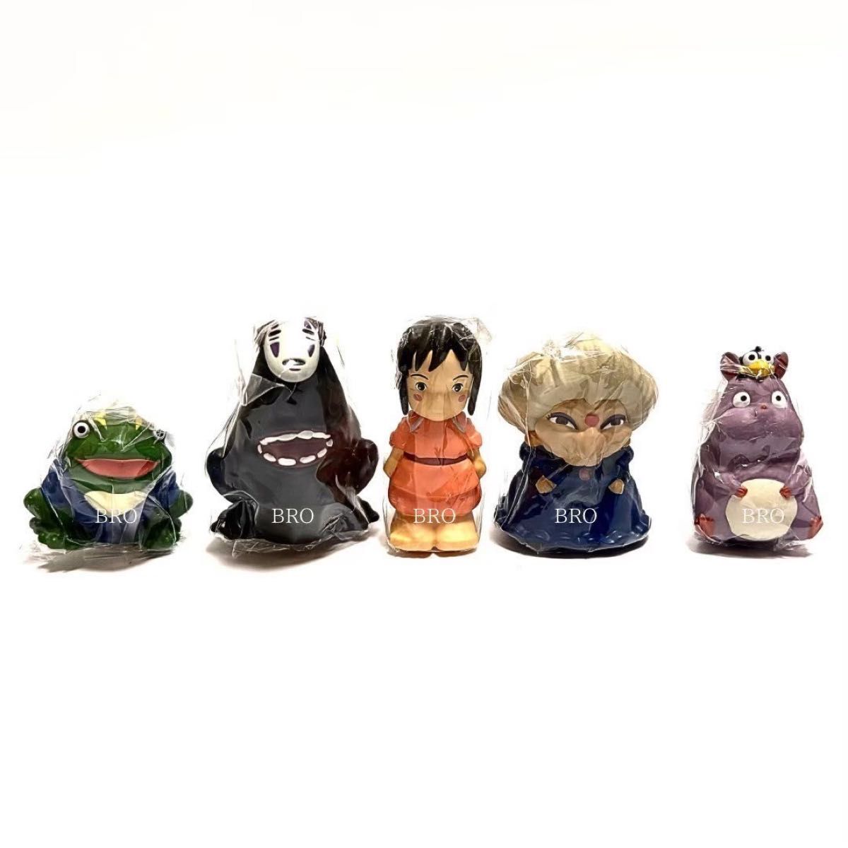 新品未開封 千と千尋の神隠し ゆびにんぎょう 指人形 17点セット