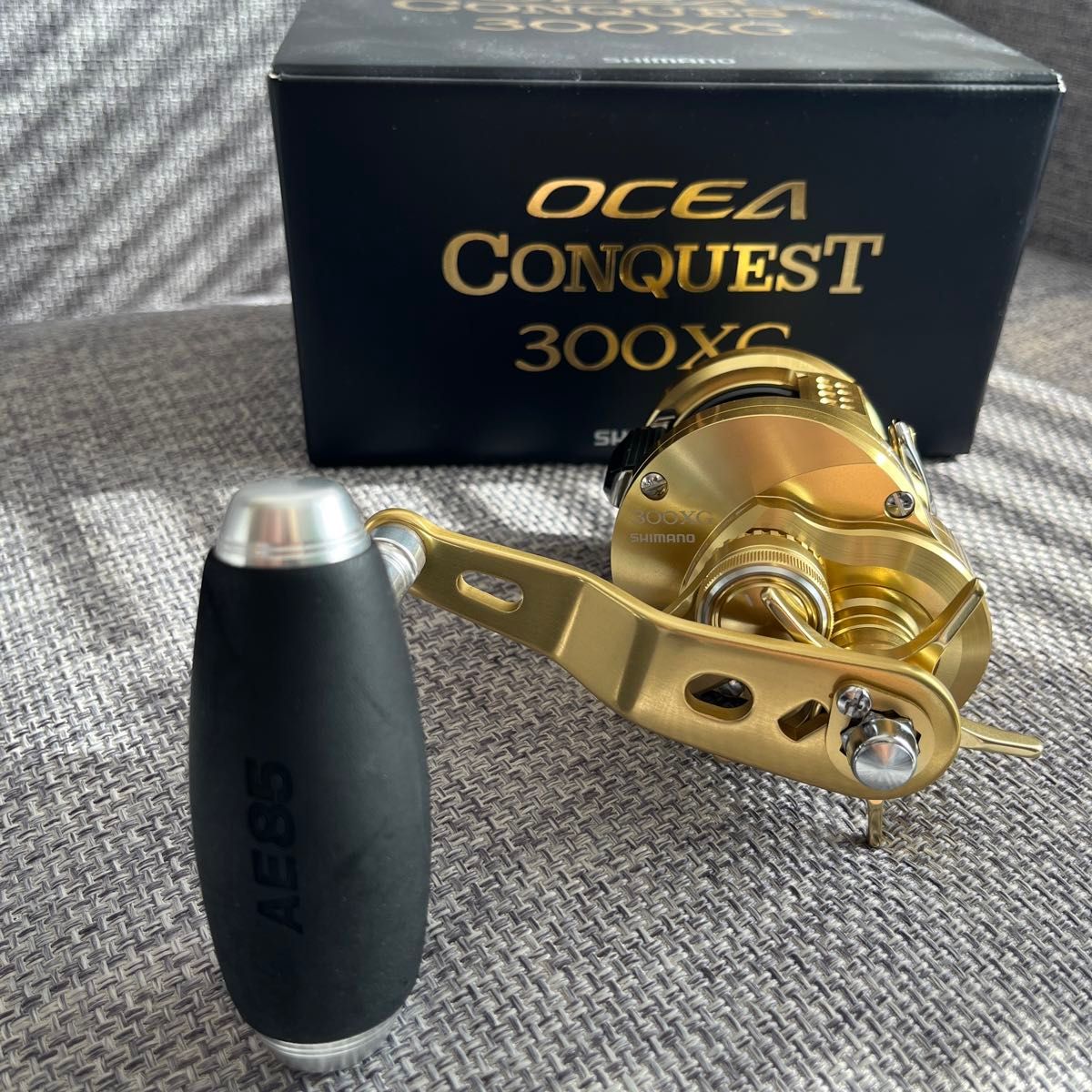 22オシアコンクエスト300xg ロングハンドル化 オーシャンスタジオ