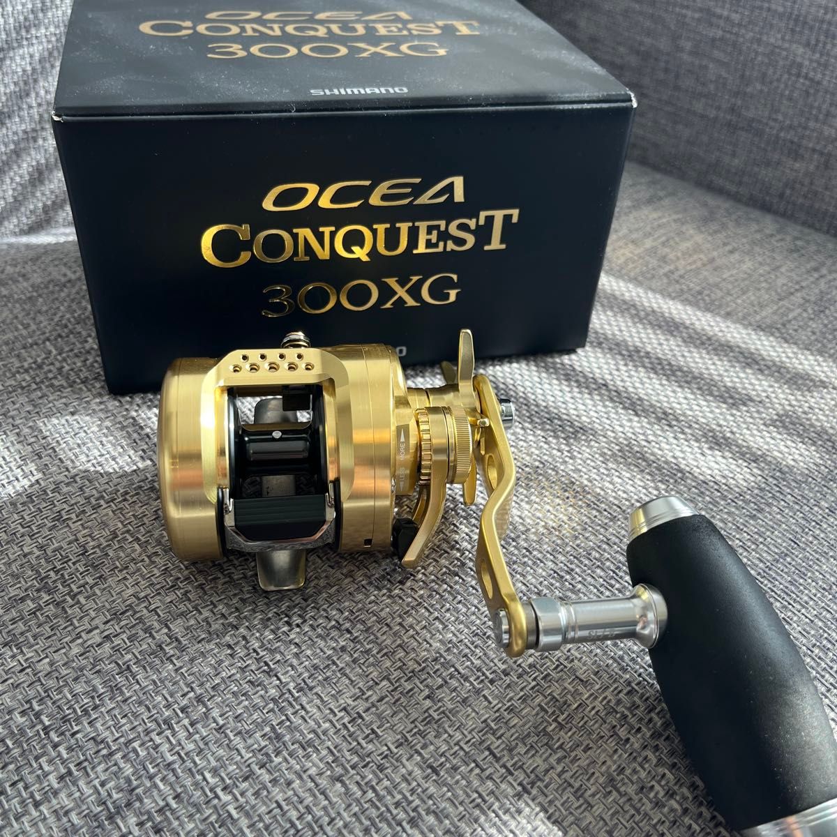 22オシアコンクエスト300xg ロングハンドル化 オーシャンスタジオ