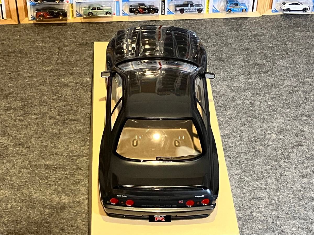 タミヤ ラジコン 日産スカイラインGT-R 塗装済 スペアボディR32