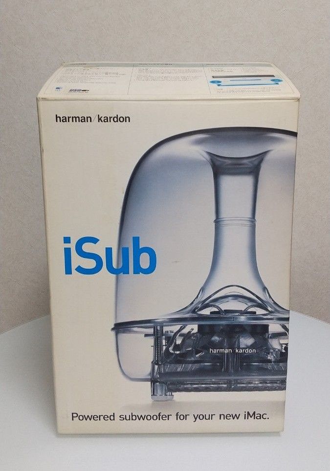 ほぼ未使用 harman kardon iSub 2000 Mac サブウーファー 低音
