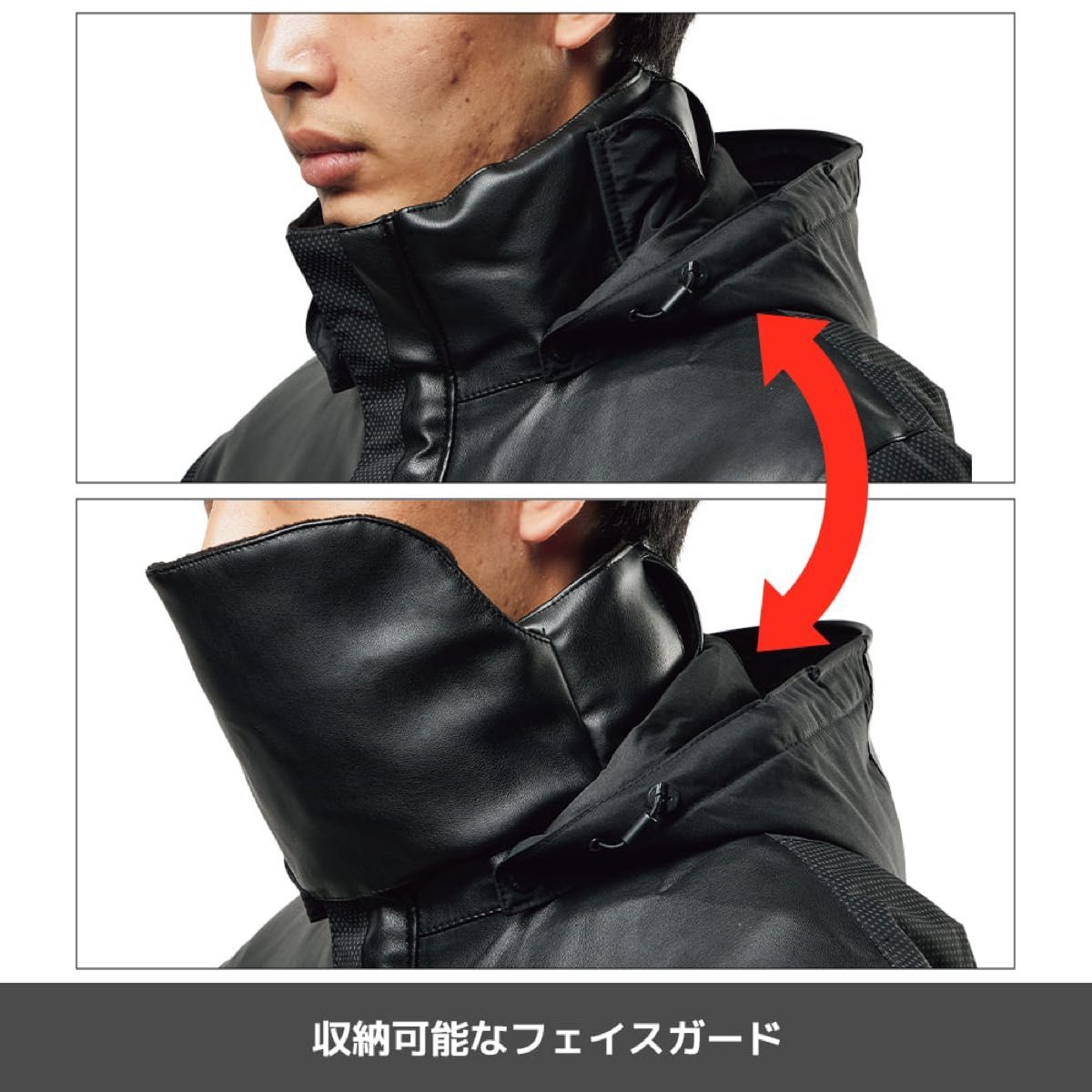 イージス360リフレクト透湿防水防寒ストロングジャケット グレーM