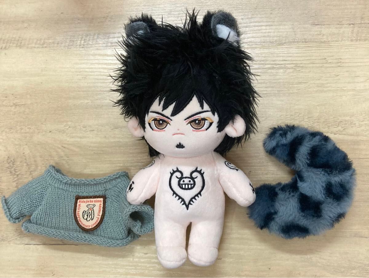 20cm大の高クオリティな可愛い着せ替えぬいぐるみ ワンピース ロー